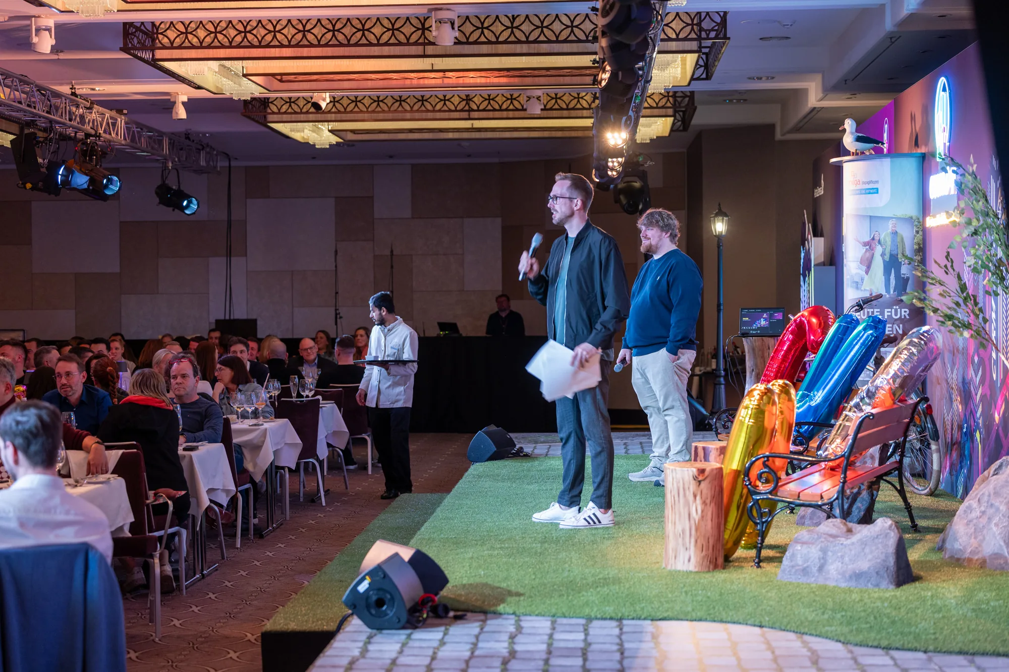 Blick in den Saal der AstraZeneca CVRM Tagung 2026 im Hilton Berlin