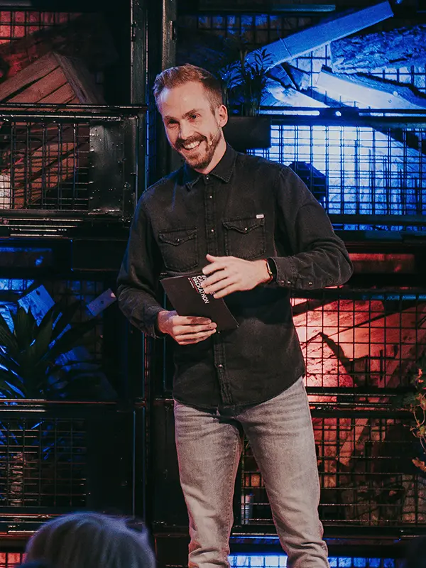 Moderator Hamburg Felix Uhlig als Tech Moderator für Events